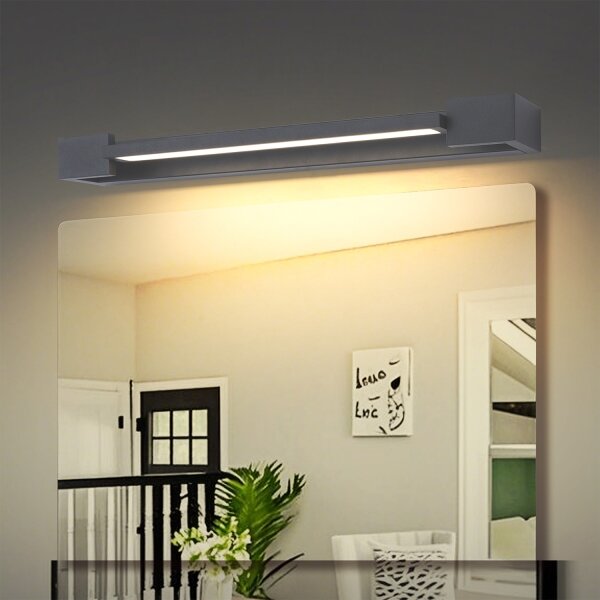 Brilagi - LED Koupel. osvětlení zrcadla AQUA LINE LED/12W/230V 45 cm IP44 antr