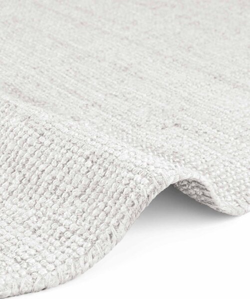 Koberec Hanse Home Bouclé Jaipur bílý kruh