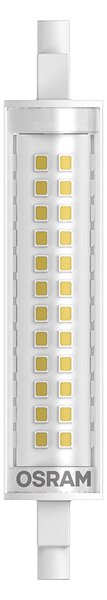 LED žárovka OSRAM SLIM LINE 118mm čirá, patice R7S, ekvivalent 100 W, teplá bílá 2700 K