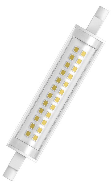 LED žárovka OSRAM SLIM LINE 118mm čirá, patice R7S, ekvivalent 100 W, teplá bílá 2700 K