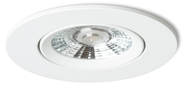Zápustné LED svítidlo NEFRIT, bílé, 6 W, teplá bílá 3000 K, stmívatelné