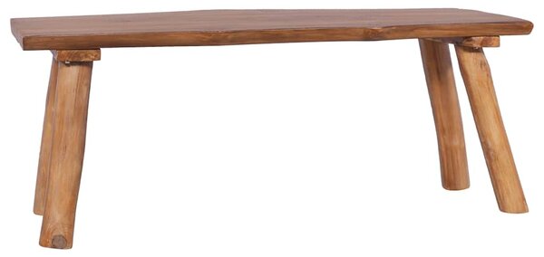 Zahradní lavice 120 cm masivní teakové dřevo 288817