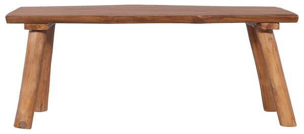 Zahradní lavice 120 cm masivní teakové dřevo 288817
