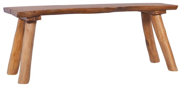 Zahradní lavice 120 cm masivní teakové dřevo 288817