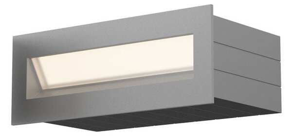 Zápustné LED svítidlo TESS RC, stříbrnošedé, 3 W, teplá bílá 3000 K