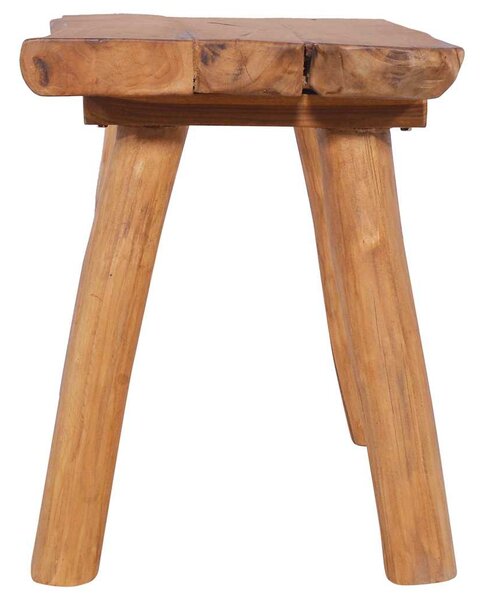 Zahradní lavice 80 cm masivní teakové dřevo 288816