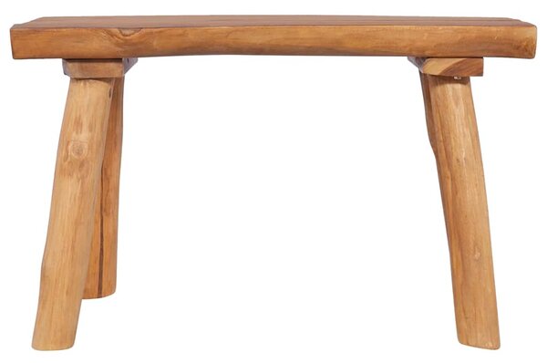 Zahradní lavice 80 cm masivní teakové dřevo 288816