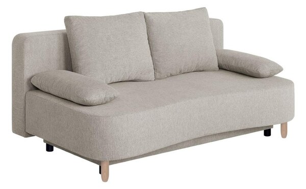 ROZKLÁDACÍ POHOVKA, textil, kompozitní dřevo, béžová P & B - Rozkládací pohovky, Online Only