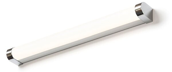 Koupelnové nástěnné LED svítidlo TAMPA 60 bez koncových krytek, bílé, 15 W, teplá bílá 3000 K, IP44