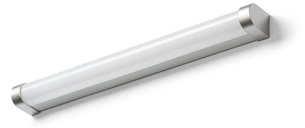 Koupelnové nástěnné LED svítidlo TAMPA 60 bez koncových krytek, bílé, 15 W, teplá bílá 3000 K, IP44