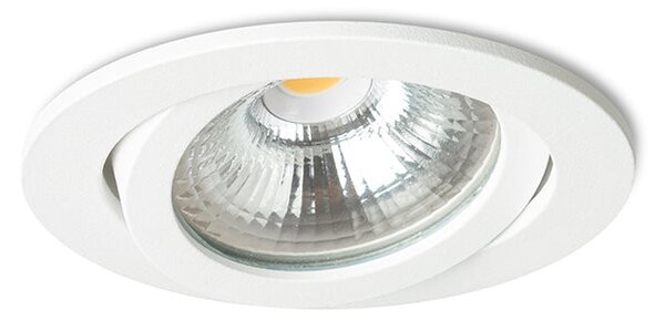 Zápustné LED svítidlo JADE, černé, 6 W, 2000–3000 K, Dim to Warm