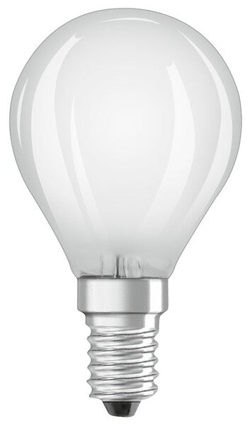 LED žárovka OSRAM Retrofit ilum matná, patice E14, ekvivalent 40 W, teplá bílá 2700 K