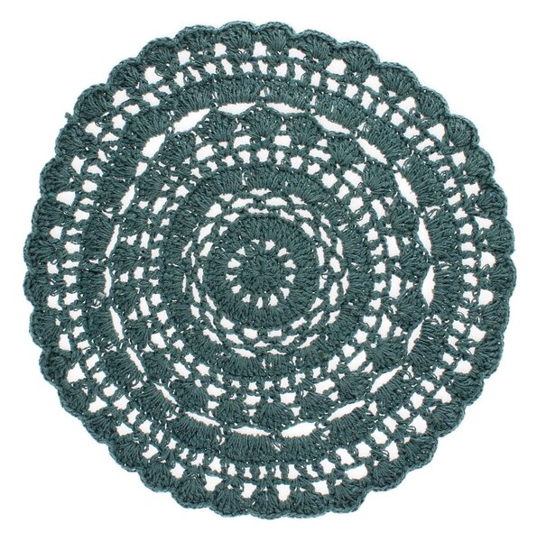 Prostírání s příměsí bavlny ø 35 cm Crochet – Rex London