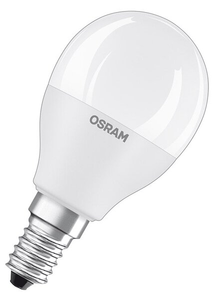 LED žárovka OSRAM RGBW ilum matná, patice E14, ekvivalent 40 W, teplá bílá 2700 K