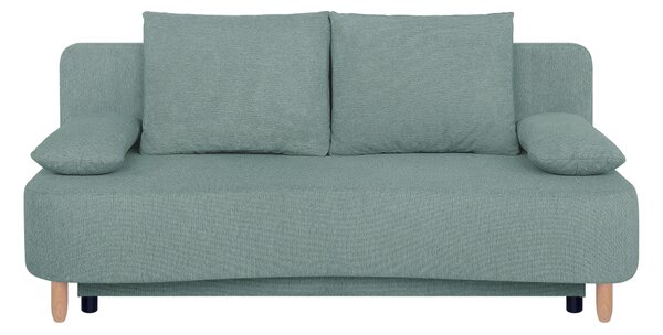 ROZKLÁDACÍ POHOVKA, textil, kompozitní dřevo, modrošedá P & B - Rozkládací pohovky, Online Only