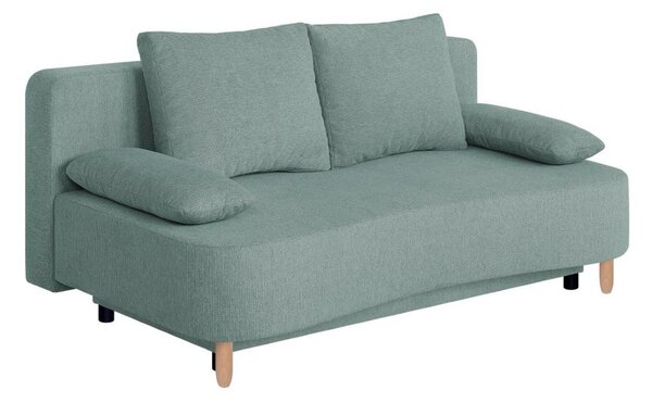 ROZKLÁDACÍ POHOVKA, textil, kompozitní dřevo, modrošedá P & B - Rozkládací pohovky, Online Only