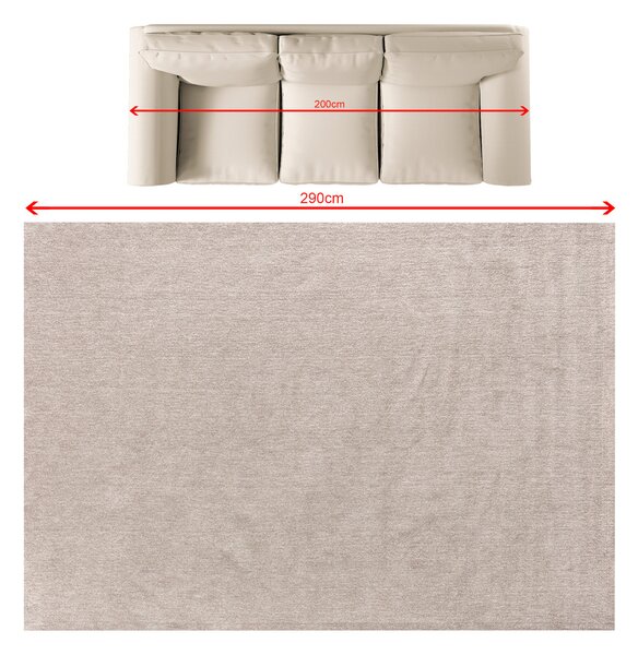 Koberec Zendra taupe 200x290 cm