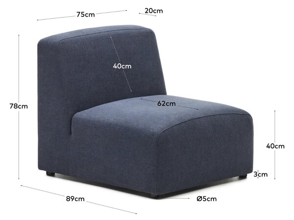 Kave Home Středový modul Neom 75 x 89 cm
