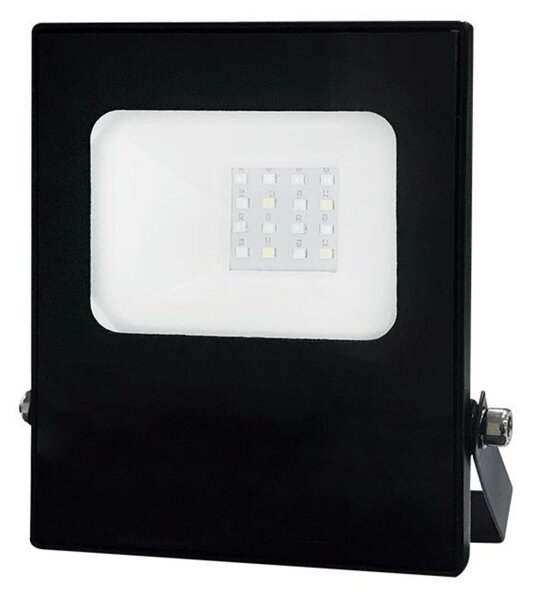 ACA Lighting černá LED SMD reflektor IP66 10W RGBW 230V Q10RGBW