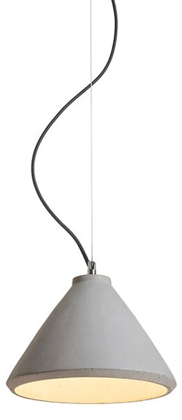 Závěsné svítidlo RADICAL, beton, patice E27, 15 W
