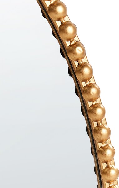 Zrcadlo OUVEA 57 cm 79 cm Kov Zlatá