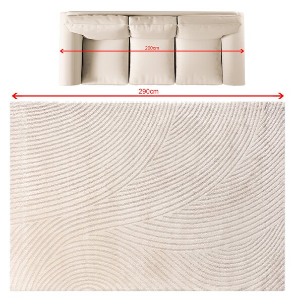 Koberec Travero cream/beige 200x290 cm