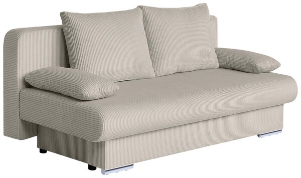 ROZKLÁDACÍ POHOVKA, textil, kompozitní dřevo, krémová P & B - Rozkládací pohovky, Online Only