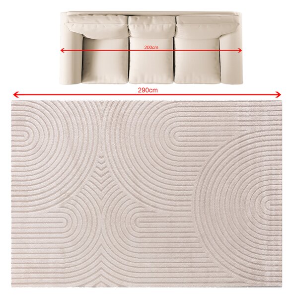 Koberec Lavia beige 200x290 cm