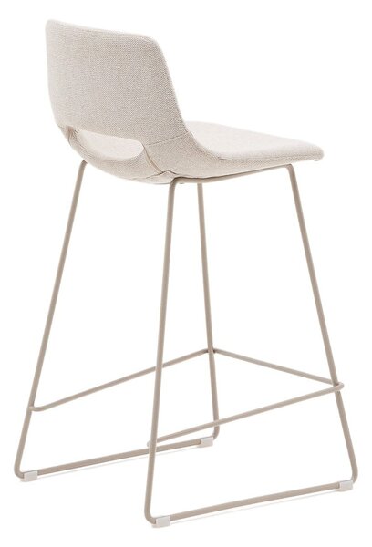 Béžová barová židle (výška sedáku 65 cm) Zahara – Kave Home