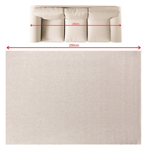 Koberec Solaro linen grey 200x290 cm