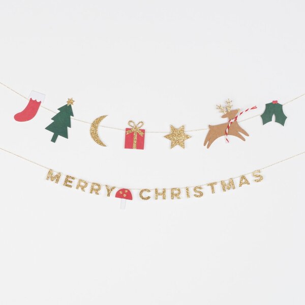 Vánoční přání Merry Christmas – Meri Meri