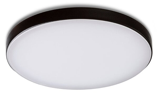 Zápustné LED svítidlo BJORK R 9, černé, 6 W, teplá bílá 3000 K