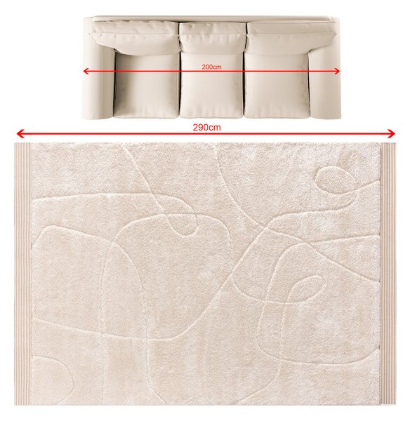 Koberec Ardano cream 200x290 cm