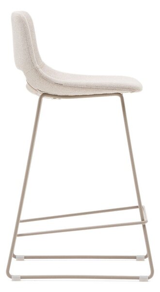 Béžová barová židle (výška sedáku 65 cm) Zahara – Kave Home