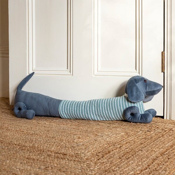 Zelená/šedá ochrana proti průvanu 17x76 cm Sausage Dog – Rex London