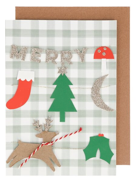 Vánoční přání Merry Christmas – Meri Meri