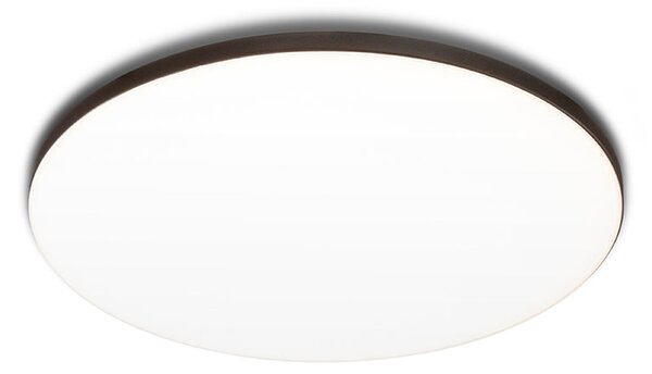 Zápustné LED svítidlo BJORK R 16, černé, 12 W, teplá bílá 3000 K