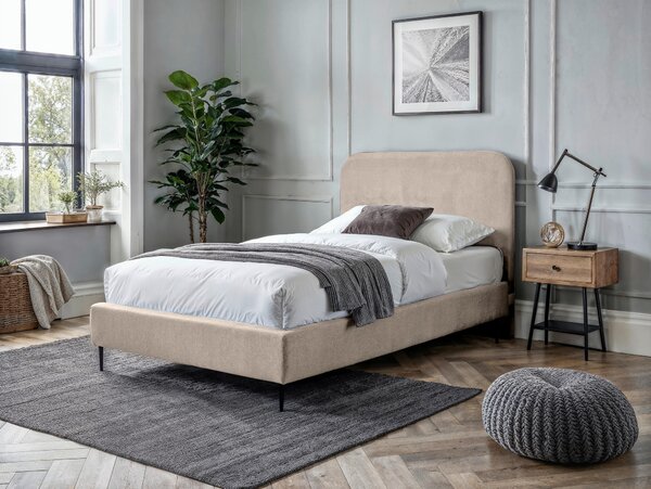 POSTEL BOXSPRING, 120/200 cm, béžová MID.YOU - Online Only postele, Online Only