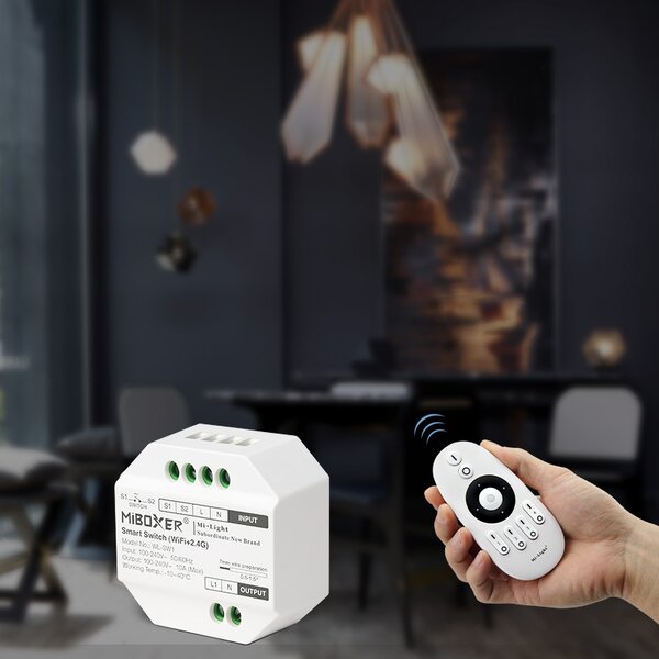Miboxer Spínač Mi-light, WiFi, 2.4GHz, WL-SW1