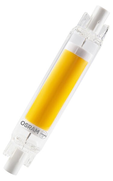 LED žárovka OSRAM SLIM LINE 78mm čiré sklo, patice R7s, ekvivalent 40 W, teplá bílá 2700 K