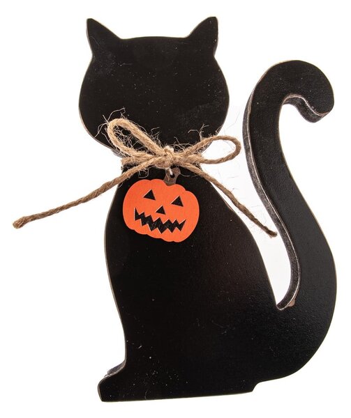 Dřevěná soška (výška 15,5 cm) Happy Halloween – Dakls