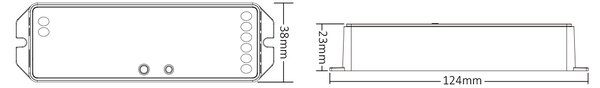 Miboxer WIFI Přijímač 5V1, RGB+CCT ,2.4GHz RF, WL5