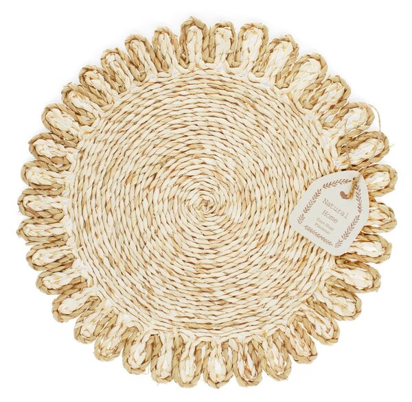 Prostírání z kukuřičného šustí ø 38 cm Corn Husk – Rex London