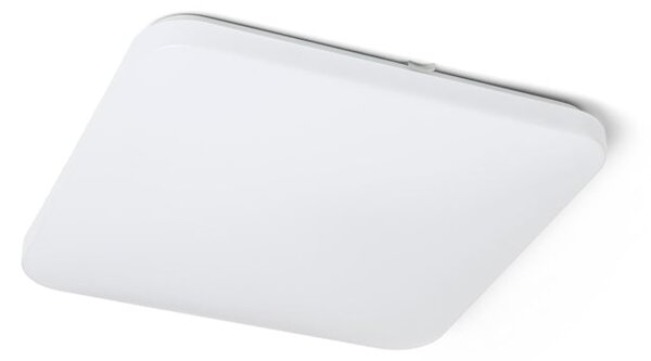 Stropní LED svítidlo SEMPRE SQ 43, senzor/mléčný akryl, 36 W, teplá bílá 3000 K