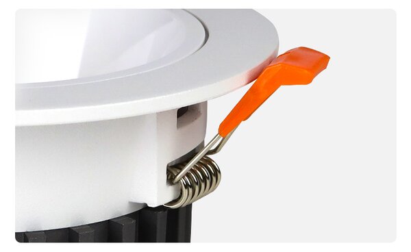 Miboxer LED zápustné svítidlo RGB+CCT Mi-light, 12W, 2.4GHz, antirflexní, RF ovládání, FUT071