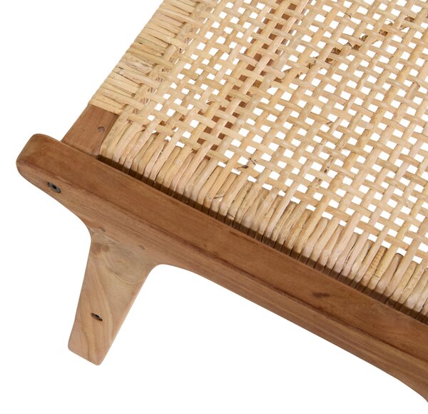 TABURET, dřevo, přírodní materiály, 65/41/47 cm Livetastic - Online Only lavice, Online Only