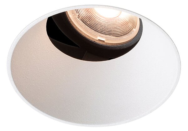 Zápustné LED svítidlo ANTARES, bílé, 10 W, teplá bílá 3000 K