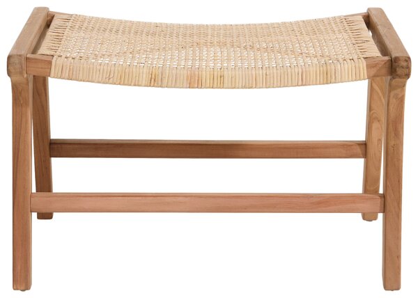 TABURET, dřevo, přírodní materiály, 65/41/47 cm Livetastic - Online Only lavice, Online Only