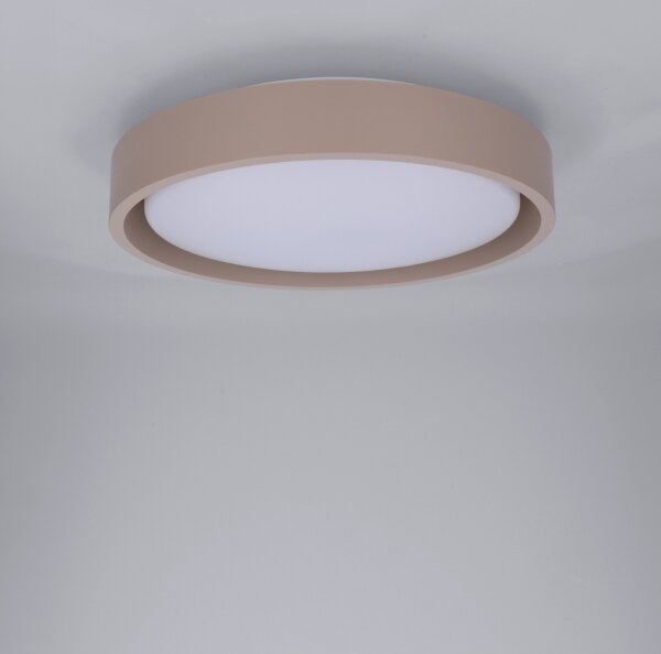 Brilagi - LED Stropní svítidlo MATTEO LED/24W/230V pr. 31 cm taupe
