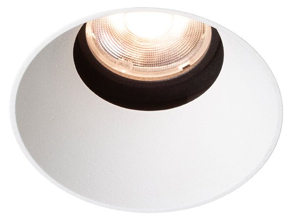 Zápustné LED svítidlo ANTARES, bílé, 10 W, teplá bílá 3000 K